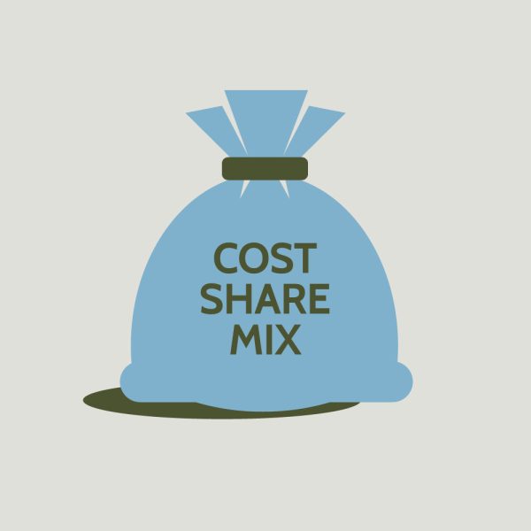 Cost share mix icon, Hamilton Native Outpost