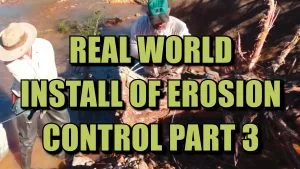 Erosion Control Installation Part 3
